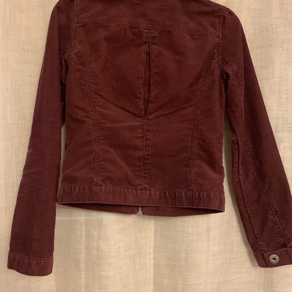 Corduroy biker style jacket - Picture 3 of 4